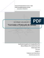 AL 1.3 - Corrosão e Protecção de Metais