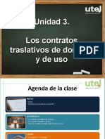 Unidad 3. Contratos Traslativos de Dominio y de Uso