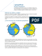 Coordenadas Geograficas