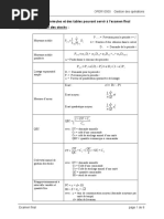 Formules Et Tables Final