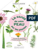 La Santé de Votre Peau Par Les Plantes