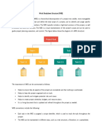 CTE 443 - Work Breakdown Structure