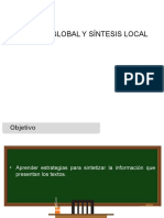 Síntesis Global y Local