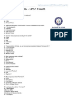 Census 2011 MCQ