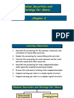 Lec No.6 - Ch.2 - Dilutive Securities and Earnings Per Share