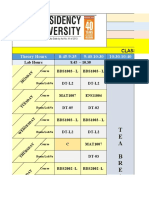 My Time Table