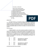 Hypothesis Testing