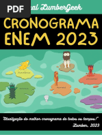 Cronograma Enem 2023