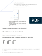 TUT 1 Introduction To Chromatography