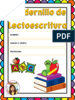 Cuadernillo de Lectoescritura