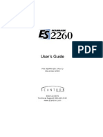 Scantron Scanmark ES2260 User Manual