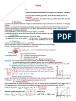 FORCES ET EQUILIBRE (Classe de 2nde)