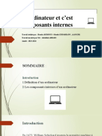 L'Ordinateur Et C'est Composants Internes