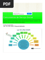 Concurseiros de Serviço Social - Lei 10.216 - 2001 Esquematizada