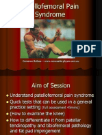 Patellofemoral Pain Syndrome