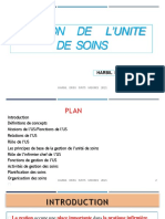 Gestion de L'unite Harbil Driss 24 Novembre 2021