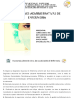 Funciones Administrativas de Enf