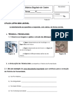 ET-TESTE-5º Ano - Técnica e Tecnologia