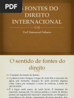 Aula - As Fontes Do Direito Internacional