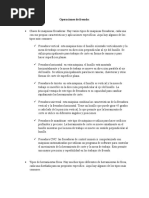 Operaciones de Fresado y Cepillado