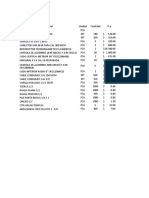 Calculo Material Electrico