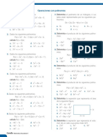 Operaciones Con Polinomios - Ficha Cero