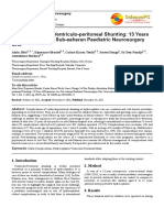 Complications of Ventriculo-Peritoneal Shunting