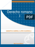 Derecho Romano I