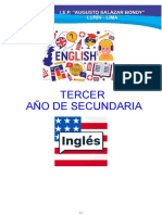 Ingles - Tercero Avanz - 2022