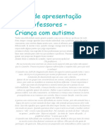 Carta de Apresentação Aos Professores