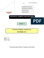 2017 Physics P1 NC FS