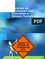 Sistemas de Contención Vial Conceptos y Últimas Tecnologías, Sesión 13