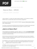 ¿Qué Es El Nuevo Rus - NRUS - 2023 - DeContador