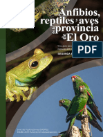 (D) 2019. Guía de Anfibios, Reptiles y Aves de La Provincia de El Oro. Segunda Edición