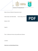 Elaboracion de Textos Escritos para La Educacion A Distancia