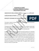 Game Discount V Uganda Revenue Authority (Application No TAT 25 of 2020) 2021 UGTAT 13 (5 July 2021)