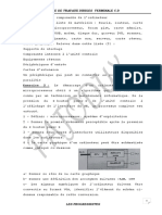 Exercice 1: Les Composants de L'ordinateur: Fiche de Travaux Diriges Terminale C-D