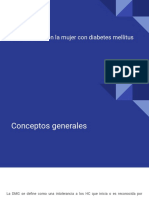 Embarazo en La Mujer Con Diabetes Mellitus