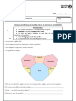 Avaliação Mensal de Matemática - 8° Ano A e B - 2º Bimestre