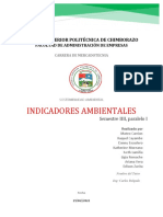 Indicadores Ambientales