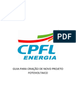 PROJETOS Até 10 kWGUIA PARA CRIAÇÃO DE NOVO PROJETO FOTOVOLTAICO