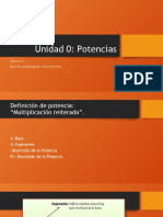 Aplicación de Propiedades de Potencias.