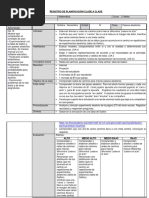 Registro de Planificación Clase A Clase