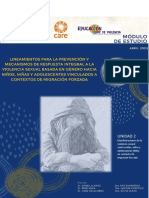 Unidad 2 Manifestaciones de La Violencia Sexual Contra Niños, Niñas y Adolescentes (NNA) en Contexto de Migración Forzada