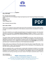 Tata Consultancy Layer Format