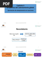 Estequiometría en Reaacciones Químicas