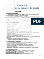 Chapitre 1 Les Circuits de Transport de Liquide