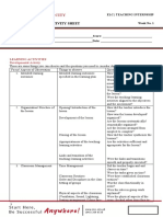 ELC Week 2 Student Activity Sheet