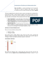 ESR Test