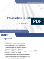 W1. Introduction To Database